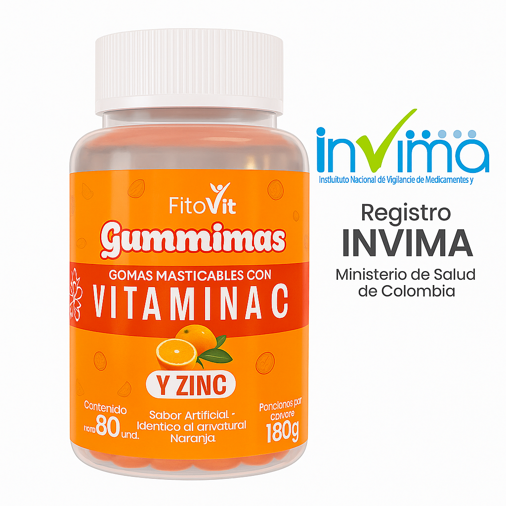 Vitamina C Y Zinc Gomitas X60und Fitovit