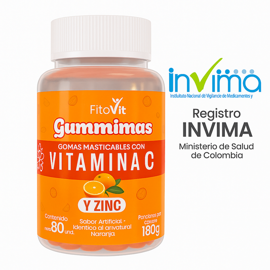 Vitamina C Y Zinc Gomitas X60und Fitovit