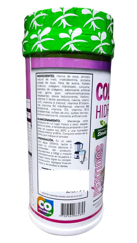 Tri Combo Colágeno HIDROLIZADO con Biotina  Natural Life 3 X 800 gr